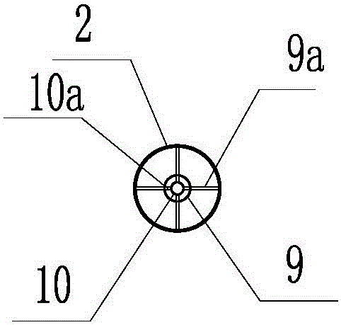 Combustion device for multi-fuel premix swirl-flow combustion