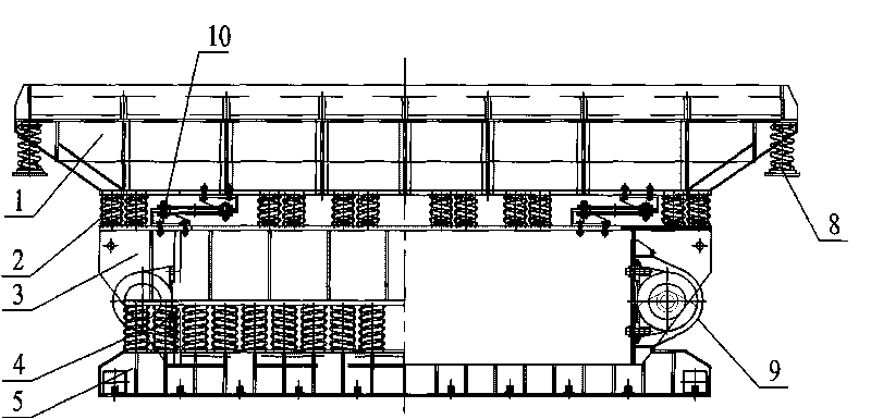 Large vibration table