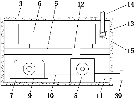 A gas compression device for a high-stability press