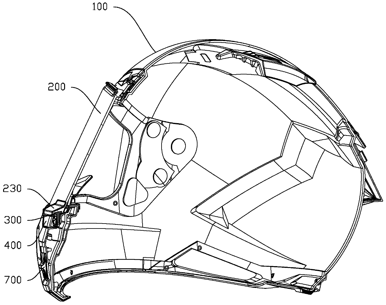 Motorcycle helmet