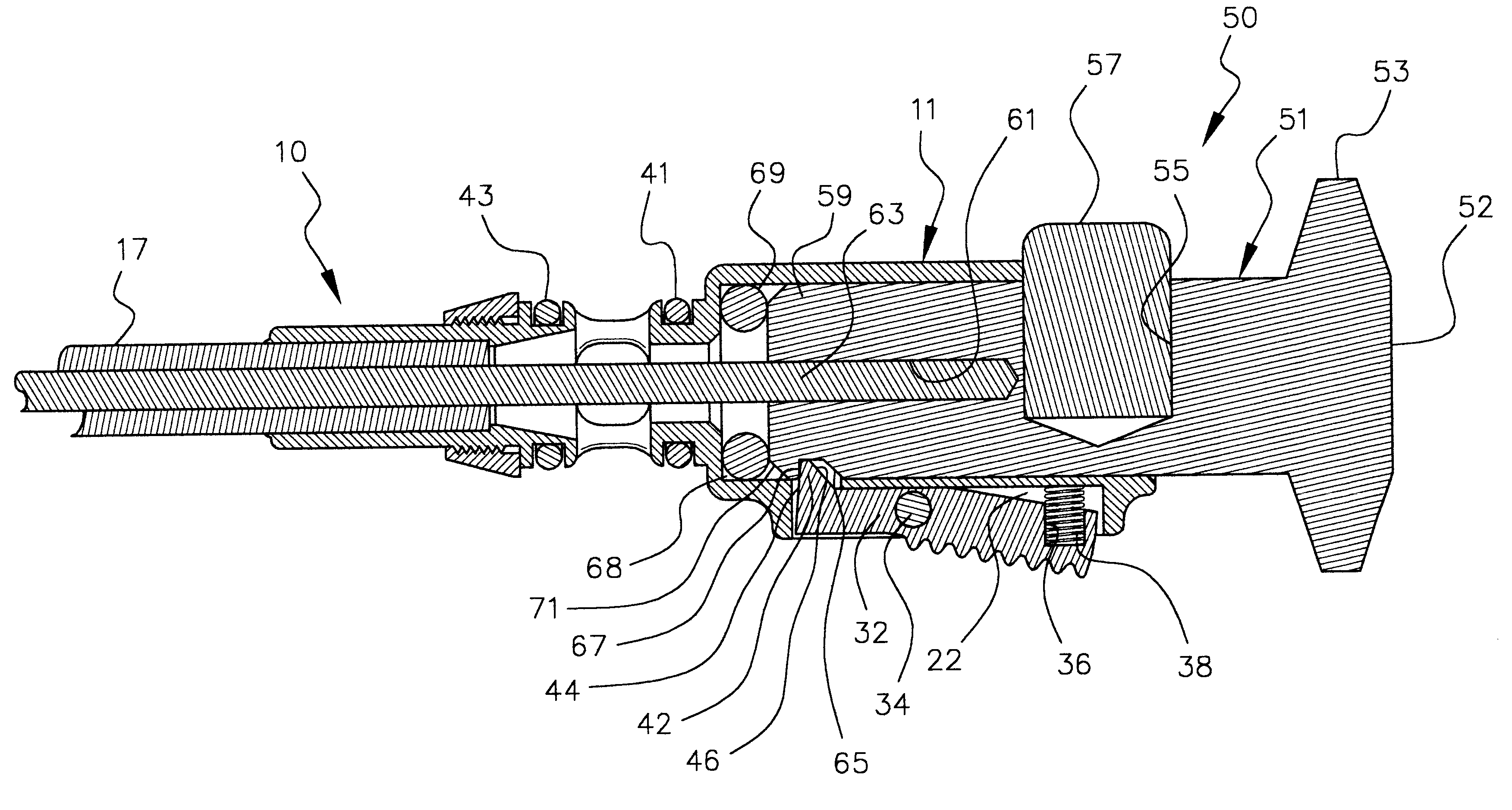 Endoscope-sheath interface using scope light post