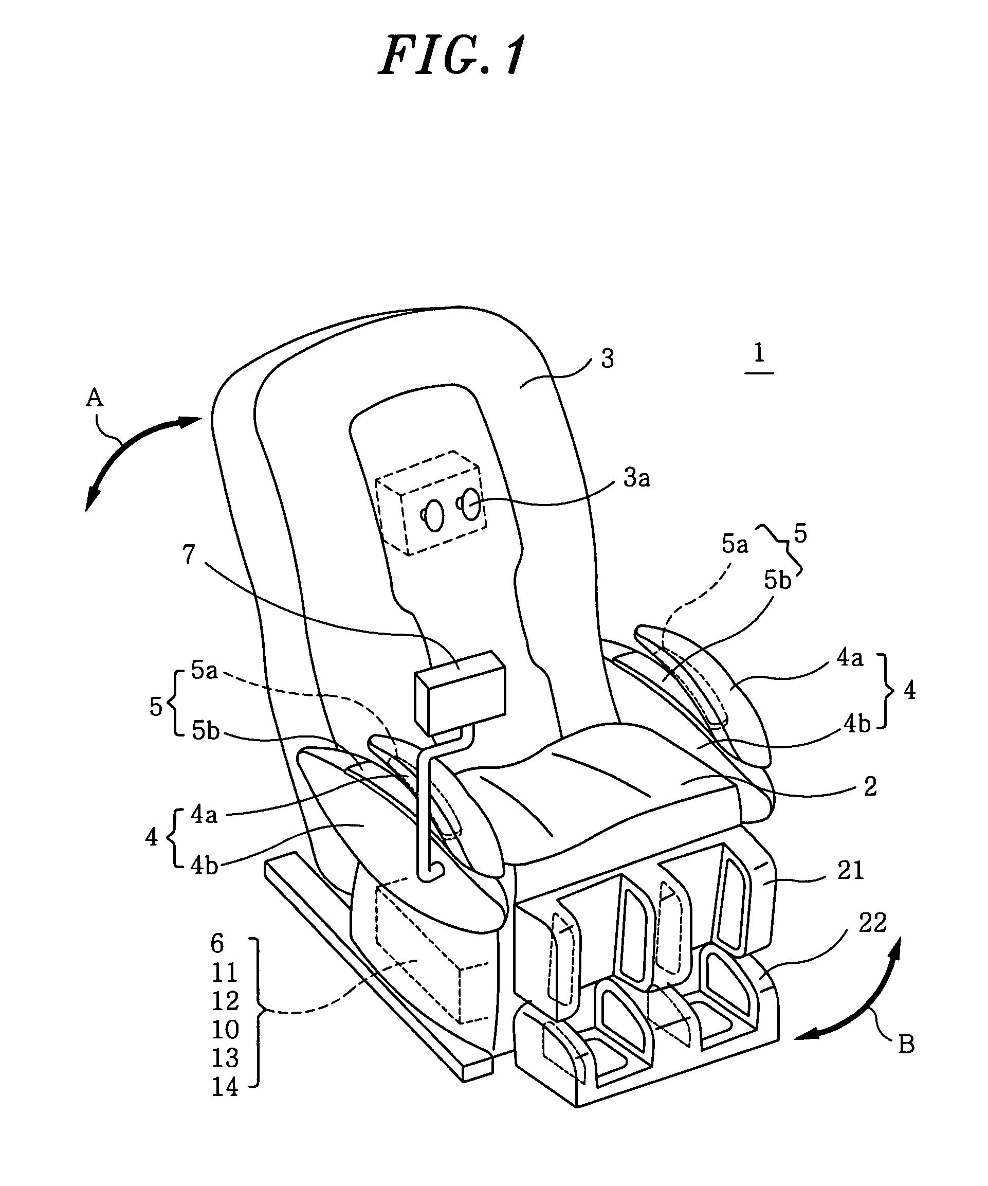 Chair type massager