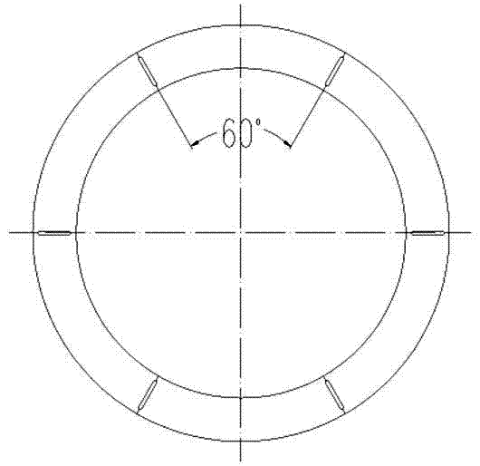 Stator or rotor punching mould of power generator