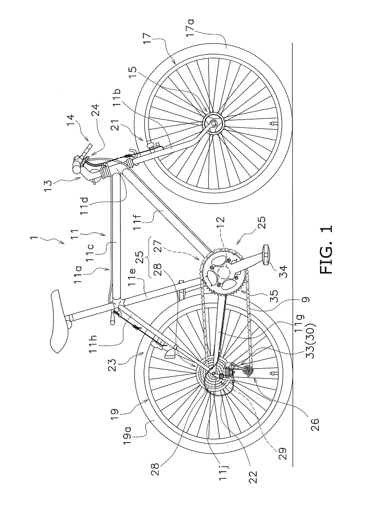 Bicycle driving system and a multiple rear sprocket assembly thereof