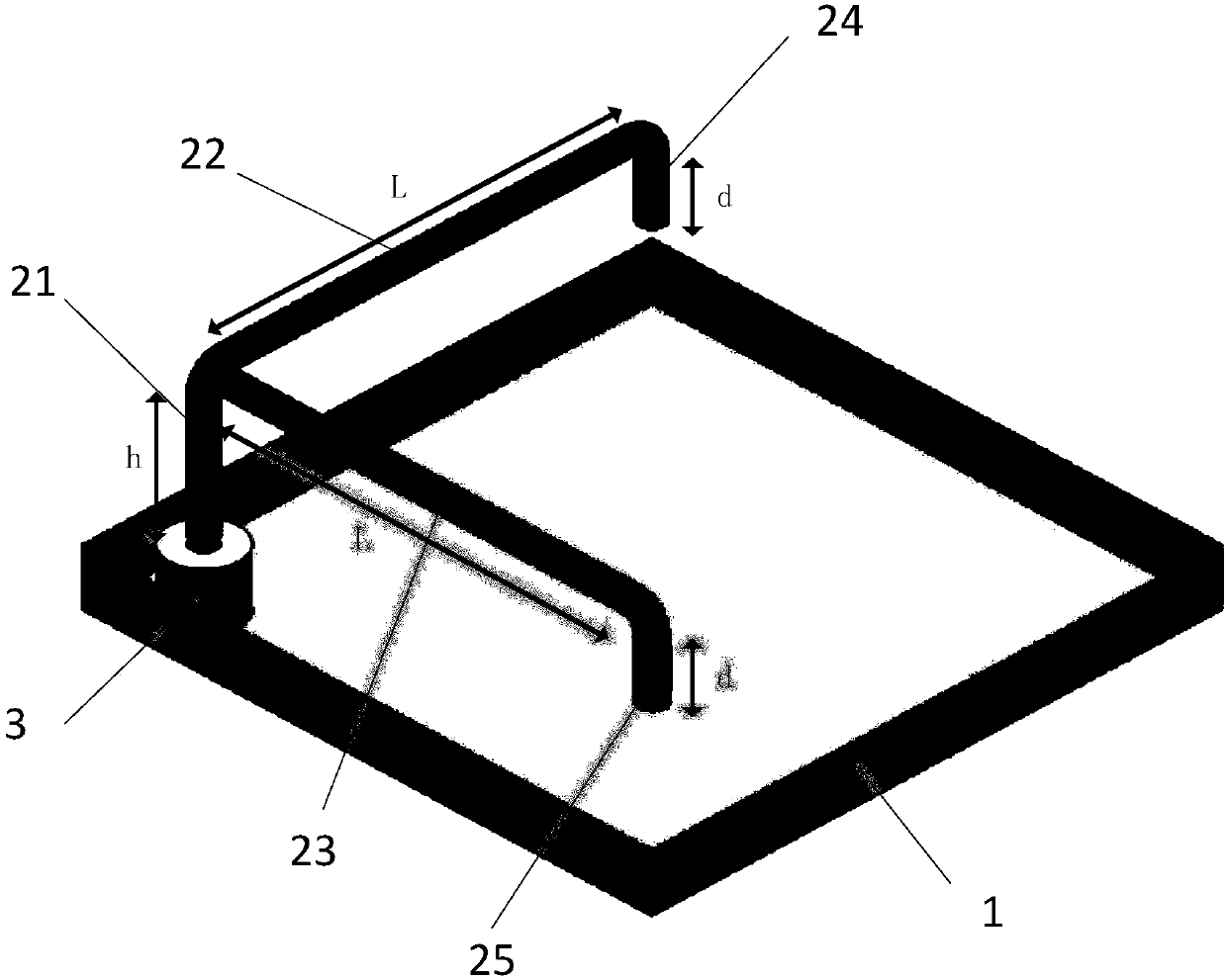 An electromagnetic wave polarization converter