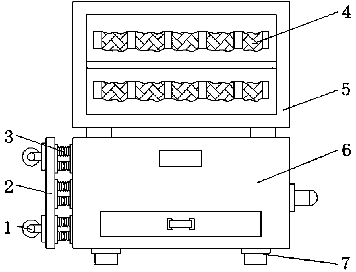 Power engineering tool box with tools convenient to sort