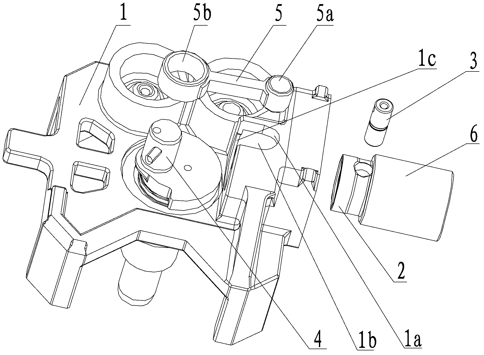 Rack assembly for compressor and assembling method of rack assembly