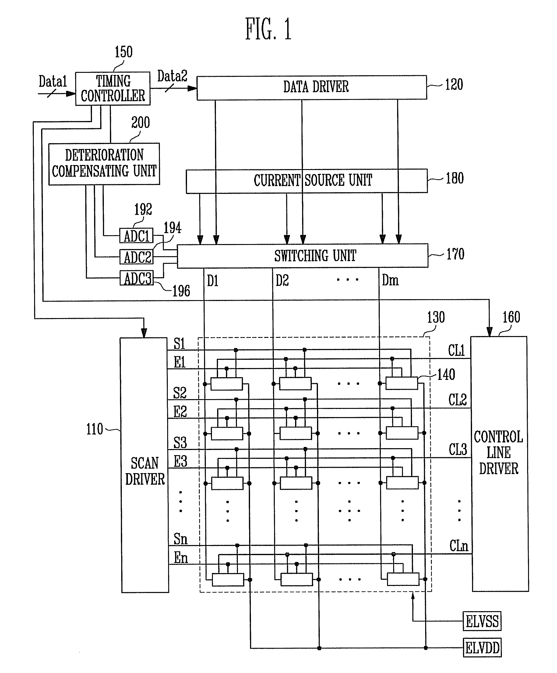 Organic light emitting display and method of driving the same