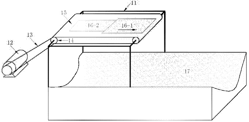 Bed load sediment feeding device for river engineering model test