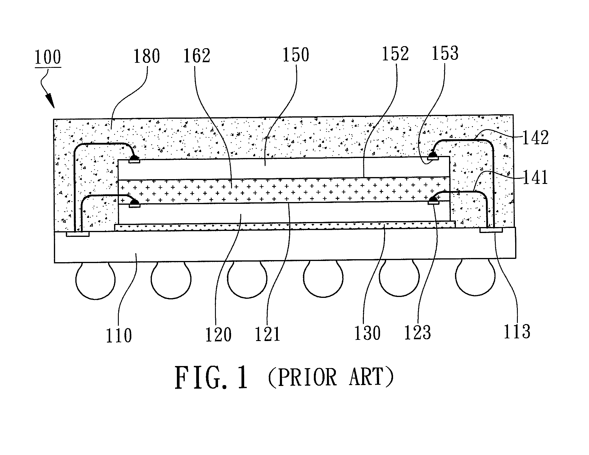 Multi-chip stacking method to reduce voids between stacked chips