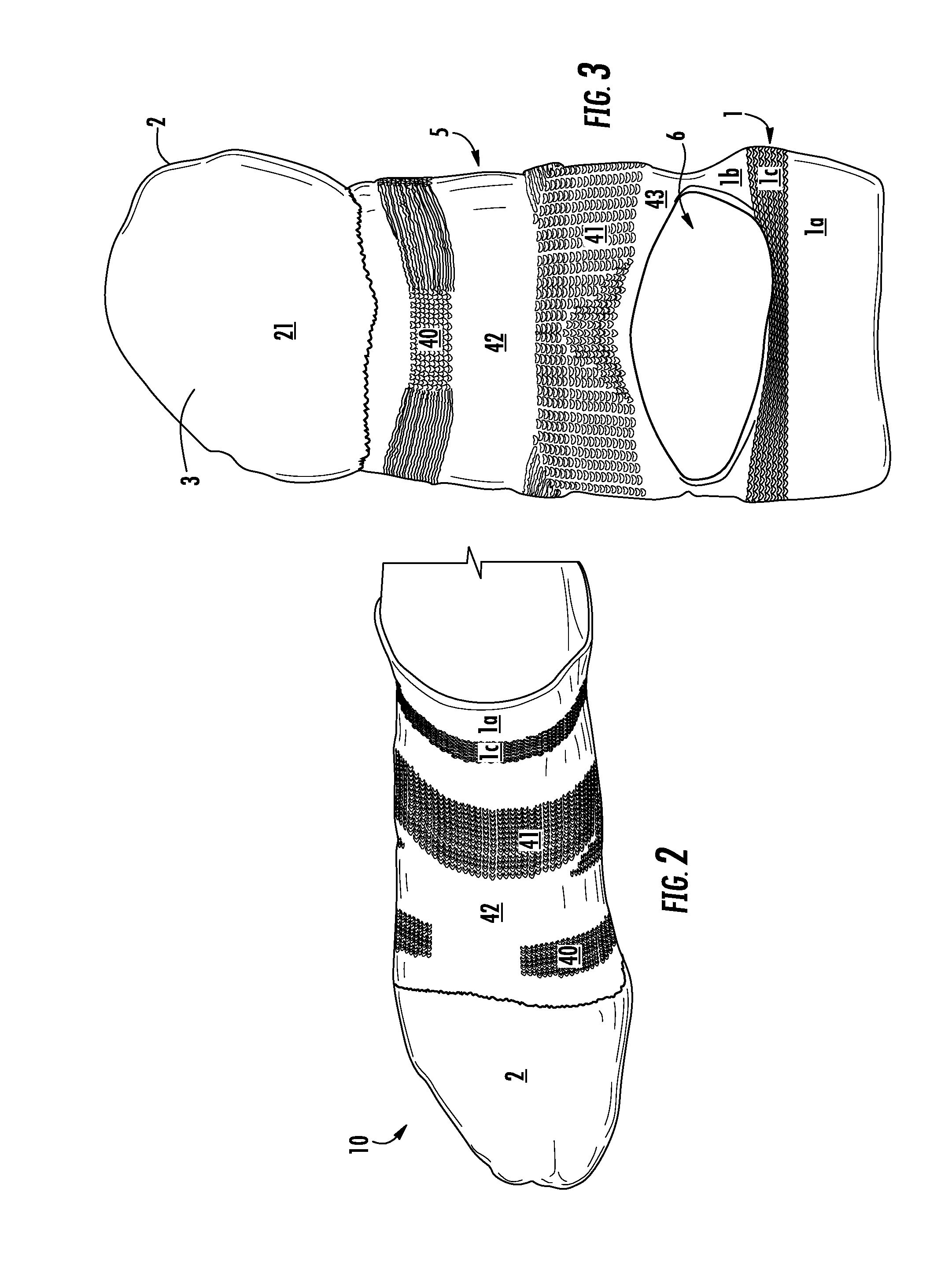 Wearable foot garment