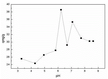 Trichoderma aureoviride particle adsorbent for treating uranium-bearing wastewater as well as preparation method and application of absorbent