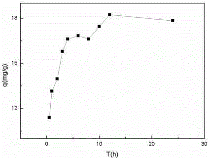 Trichoderma aureoviride particle adsorbent for treating uranium-bearing wastewater as well as preparation method and application of absorbent