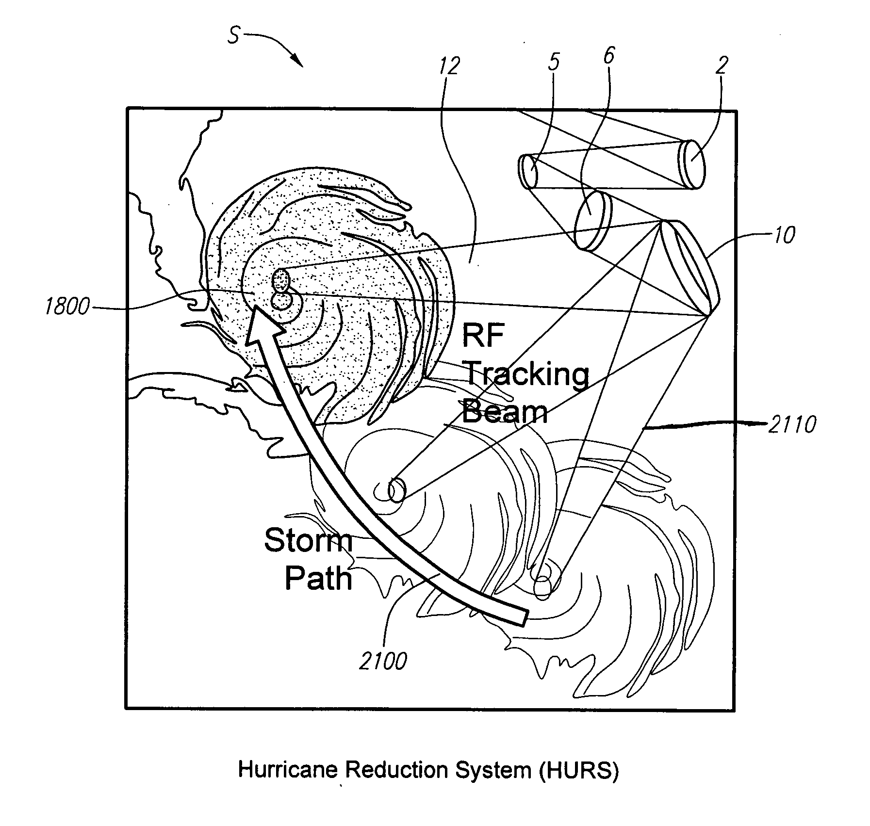 Weather management using space-based power system