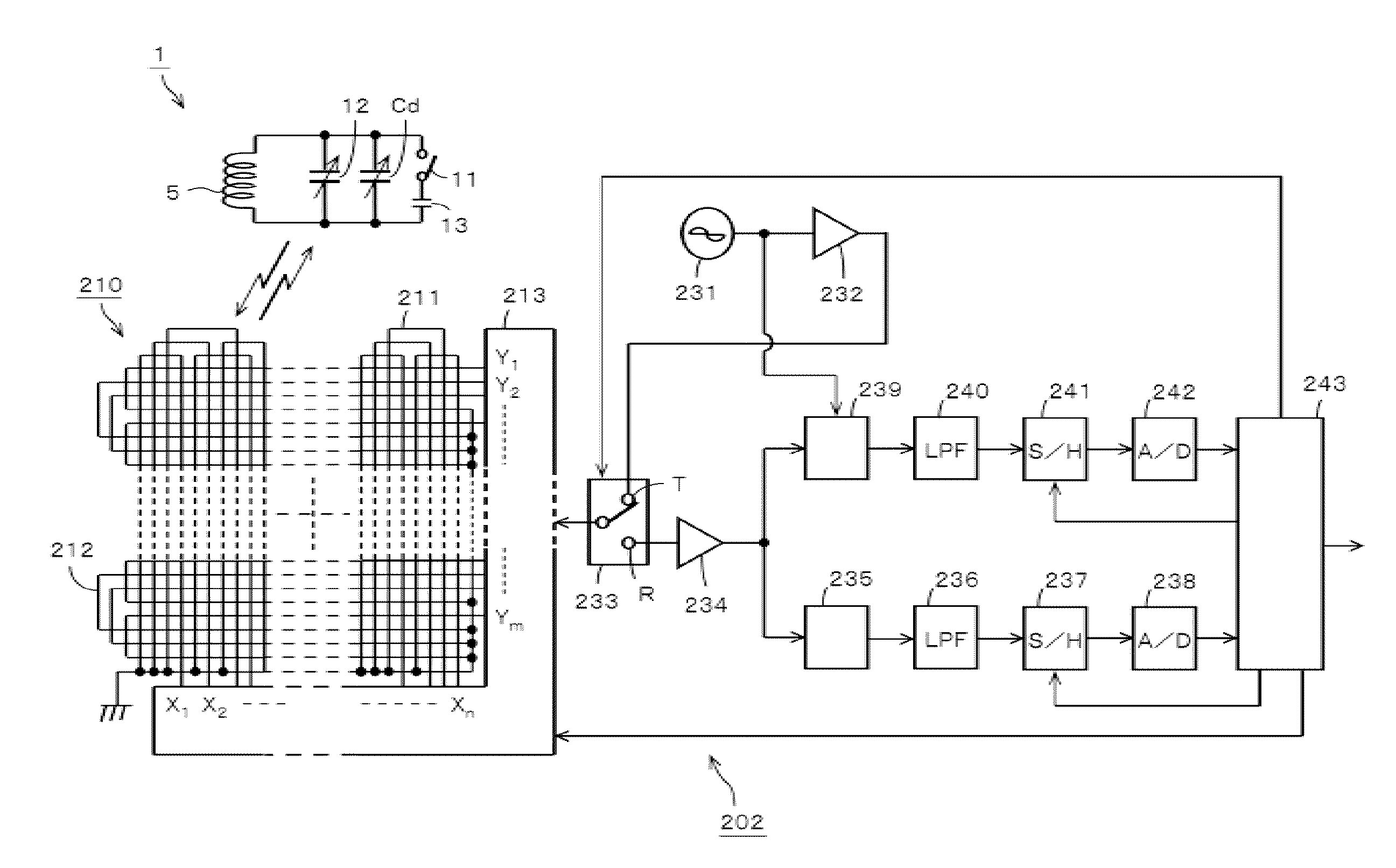 Pen pressure detecting module and position indicator