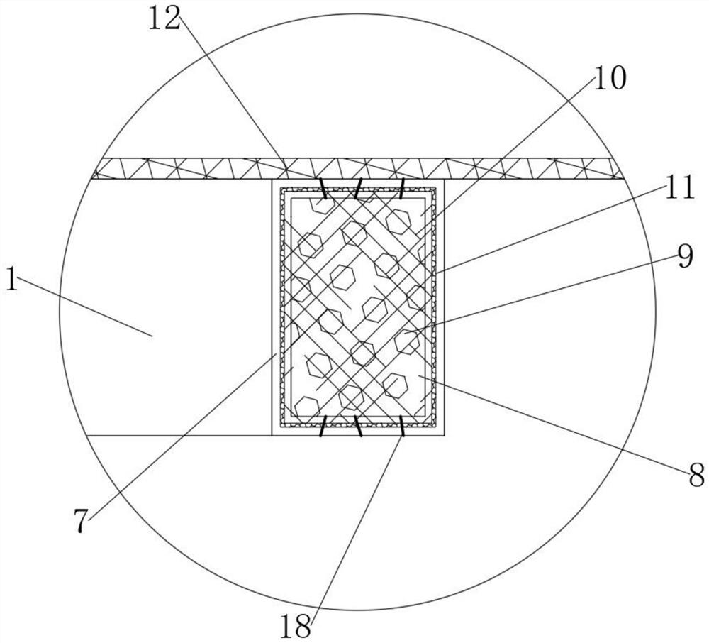 Reinforced concrete drainage pipe with tongue-and-groove flexible interface