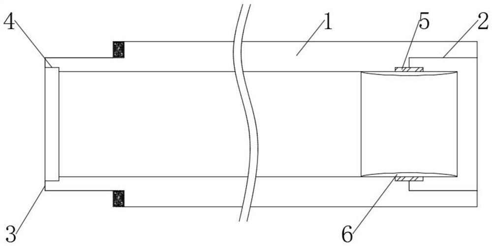 Reinforced concrete drainage pipe with tongue-and-groove flexible interface