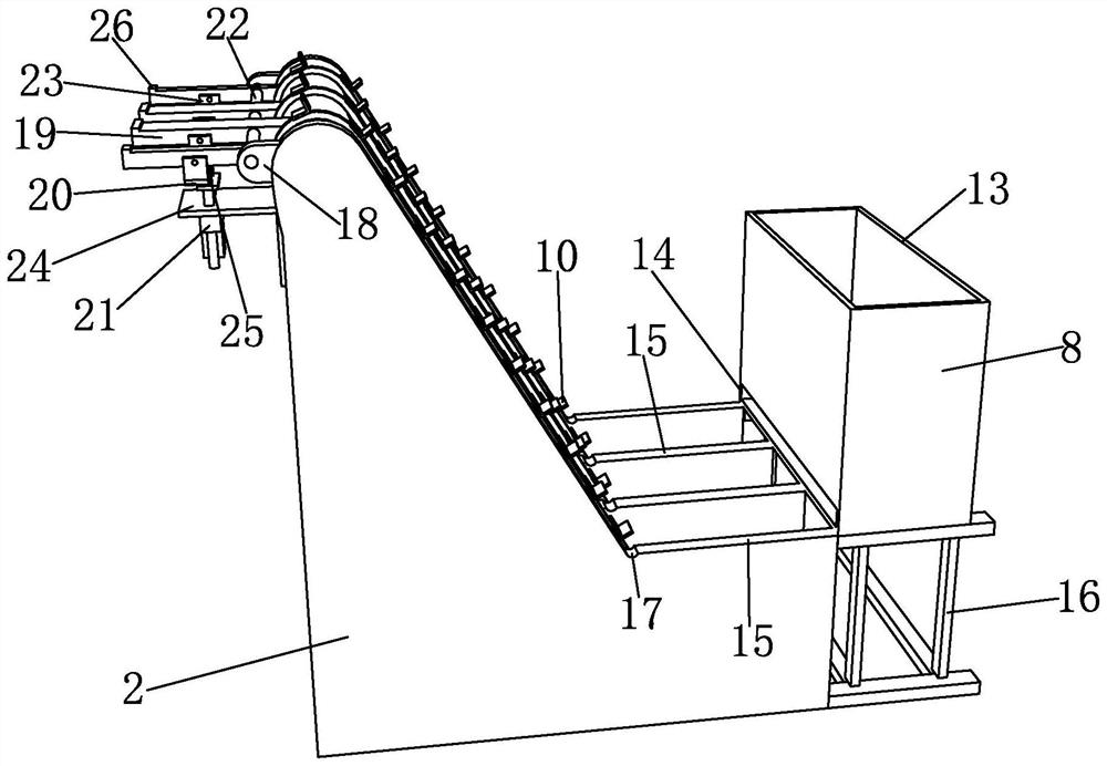 An automatic feeding device and feeding method for a centerless grinder