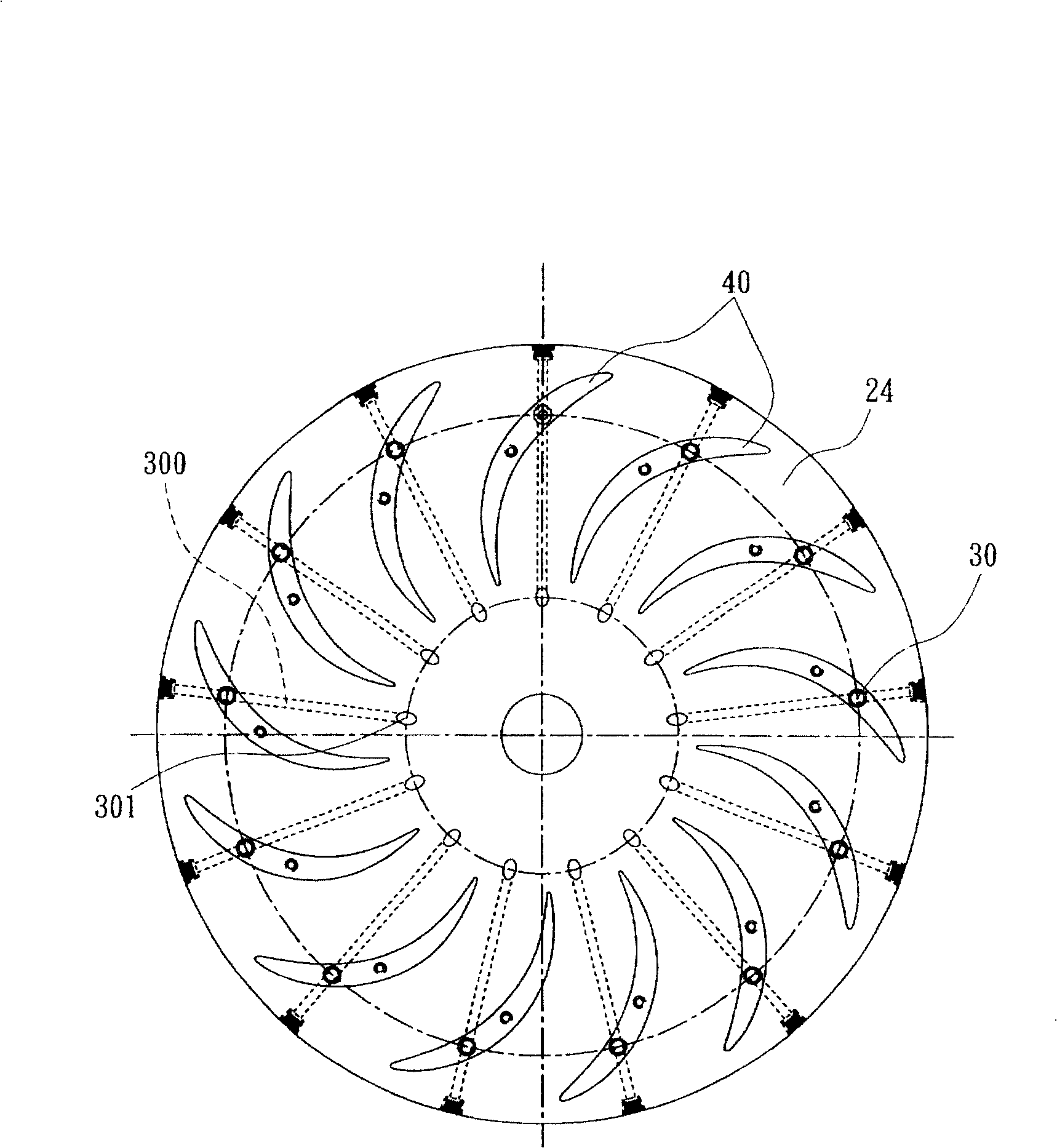 Compressor jet flow path structure