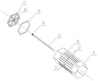 Honeycomb-shaped laminar flow-plug flow type photocatalytic reactor