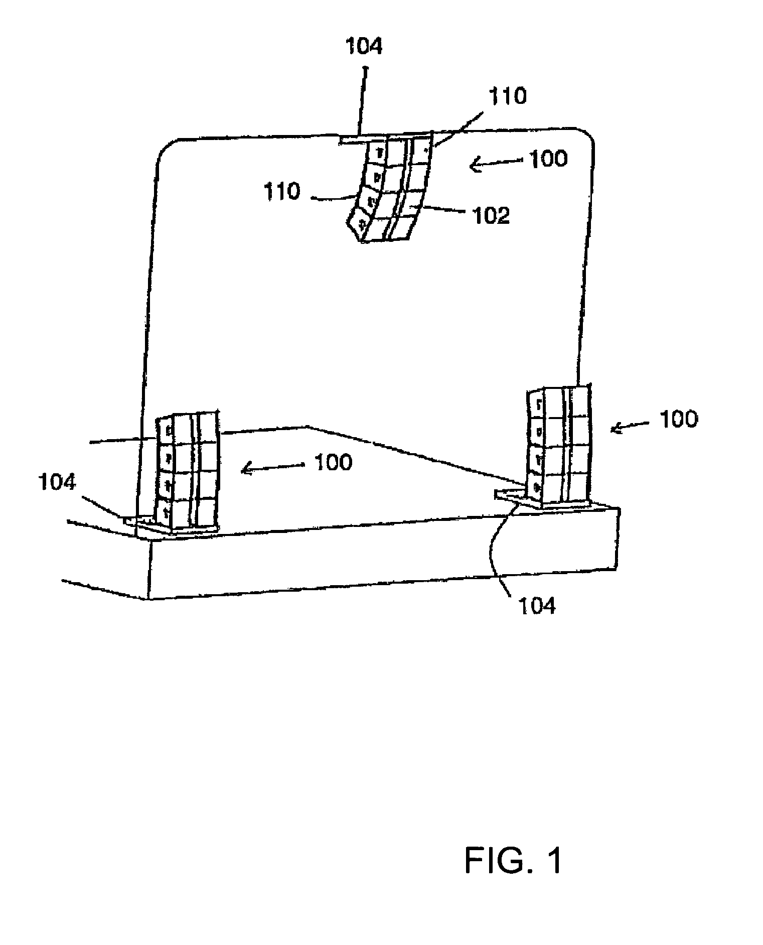 Rigging system for line array speakers