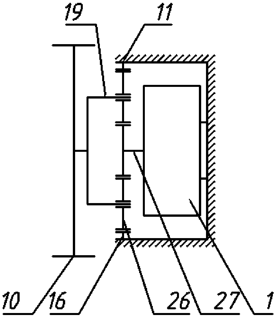 A power transmission integrated electric wheel