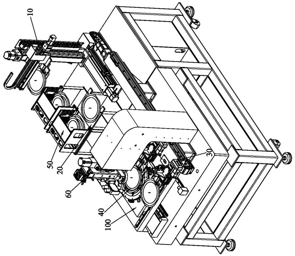 Double-sided detection method and double-sided detection equipment