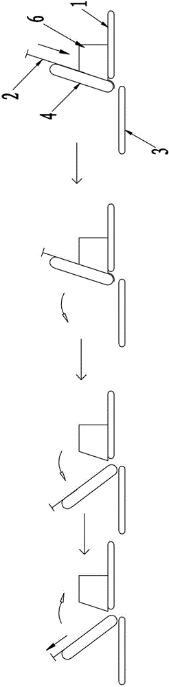 Method for distributing ceramic tiles and brick transferring mechanism applied to method