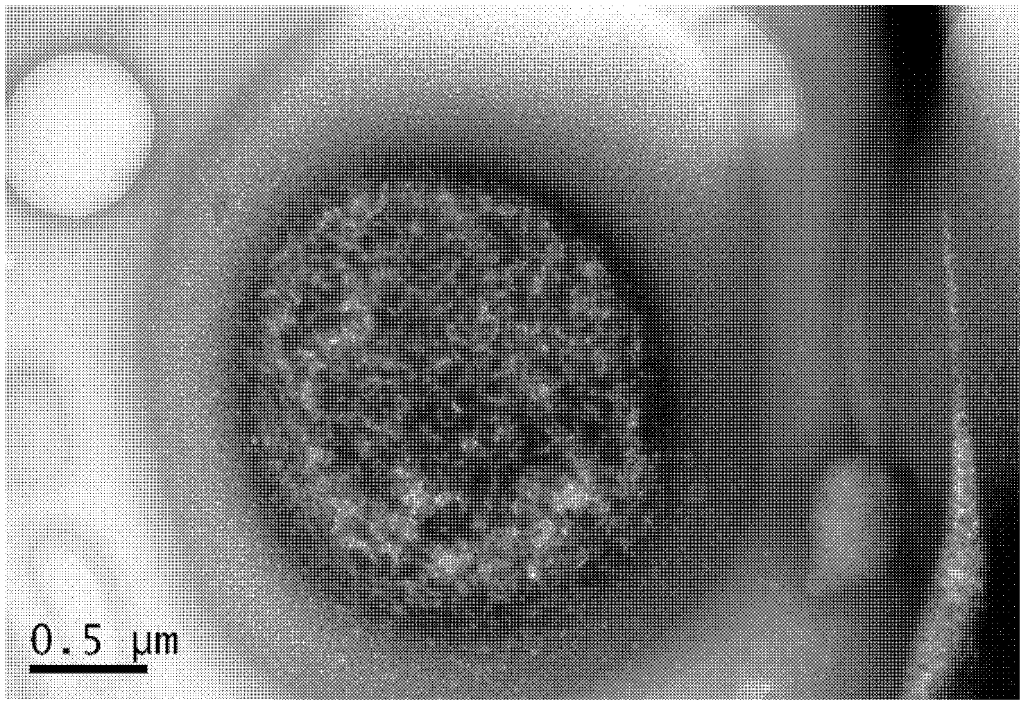 Method for preparing lithium ion battery anode material with concentration gradient