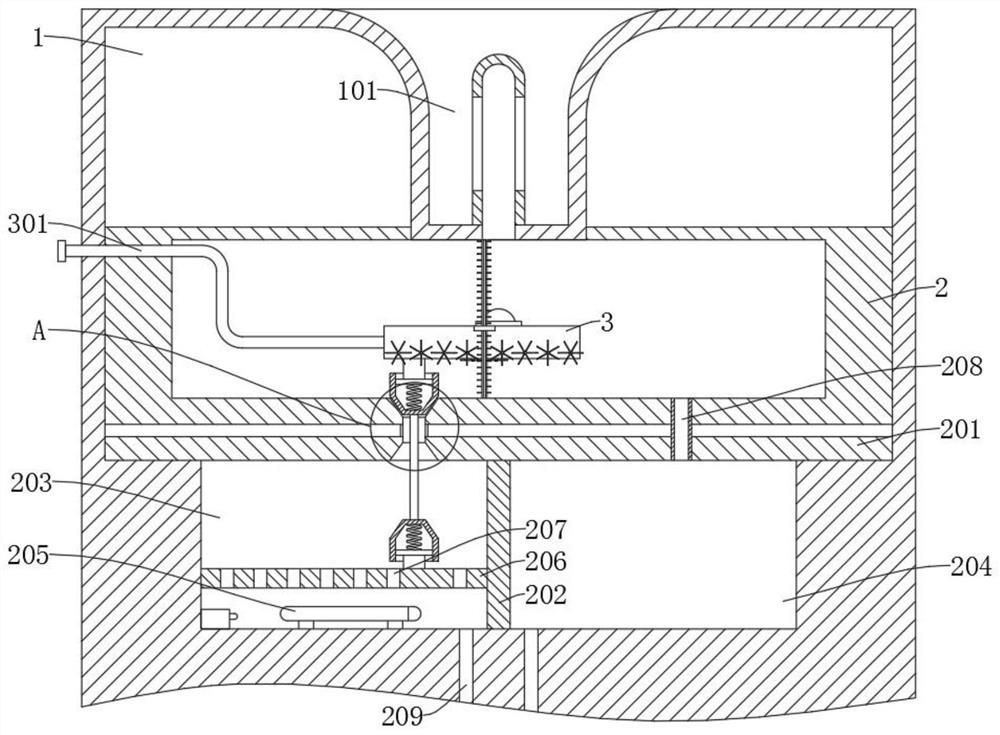 Water dispenser capable of avoiding repeated heating of drinking water and using method of water dispenser