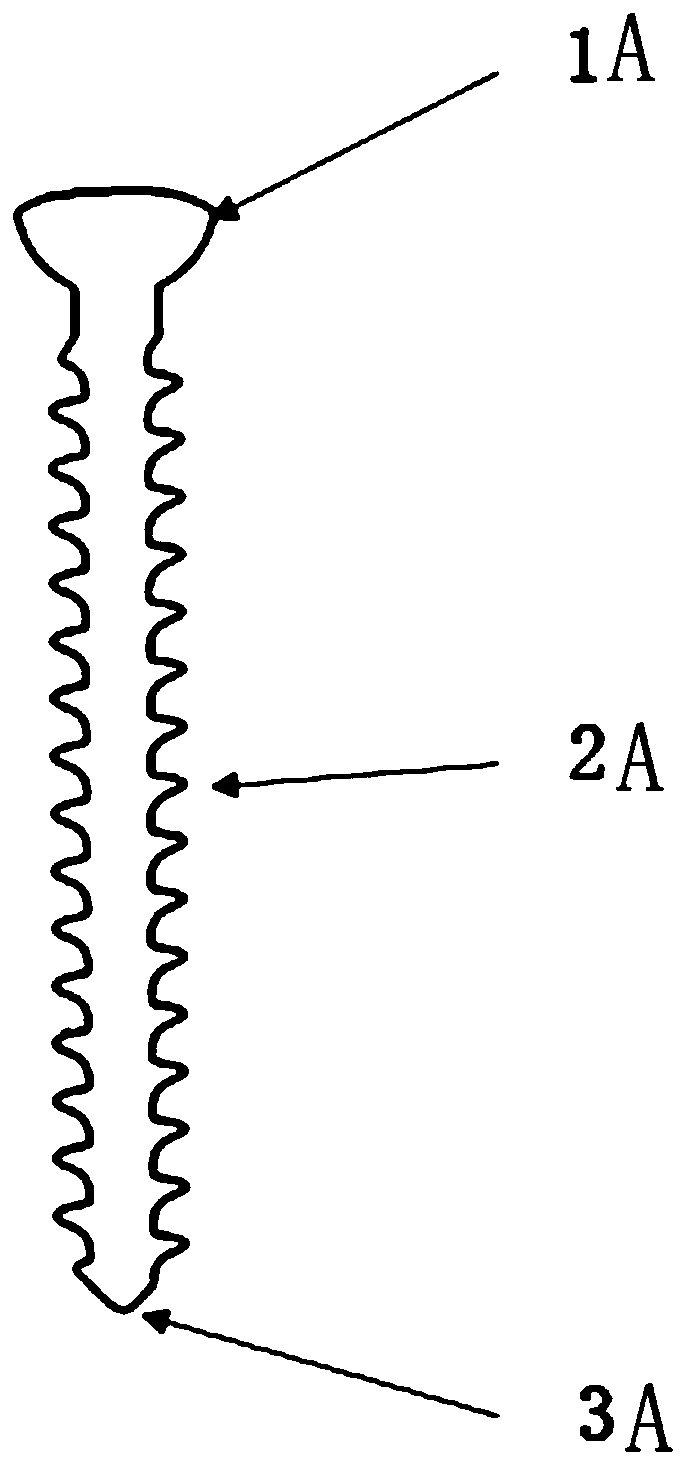 Method for automatically finding bone nails and measuring external dimension of bone nails based on inherent characteristics of medical implantable bone nails