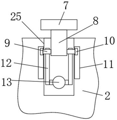 A drilling mud pump packing sealing structure