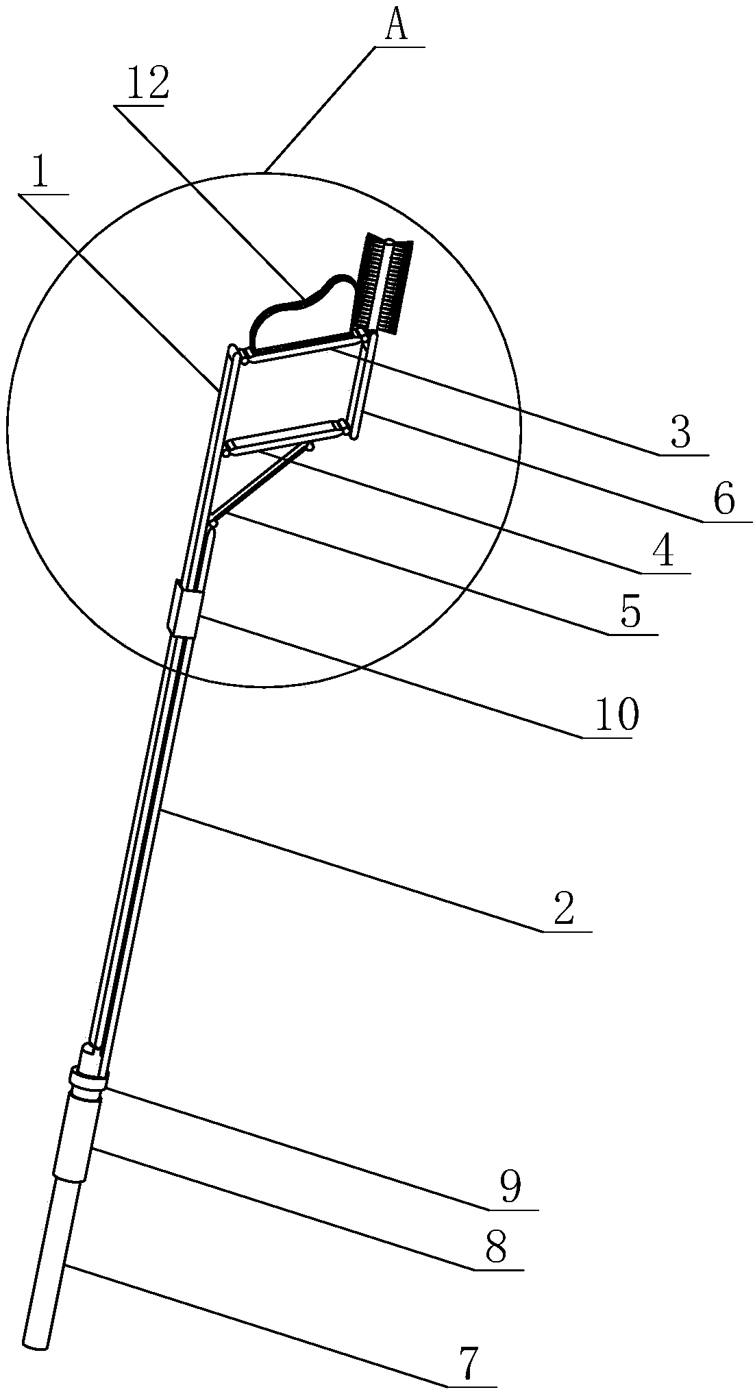 Pathological sampling device for cervix uteri