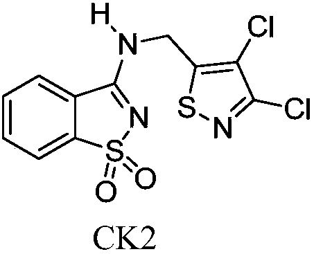 Substituted benzisothiazole compound and preparation method and application thereof