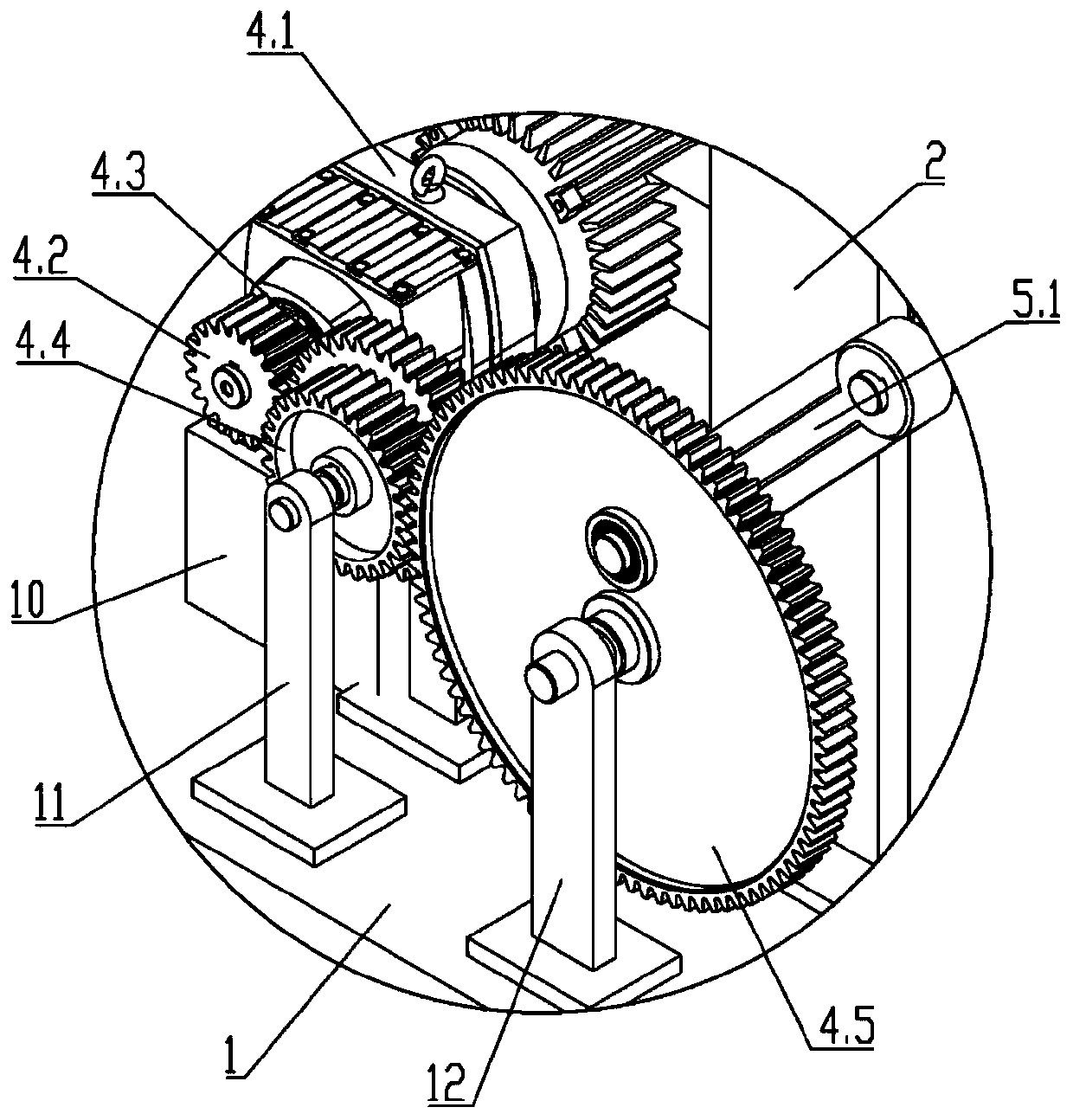 Swing-type rolling machine