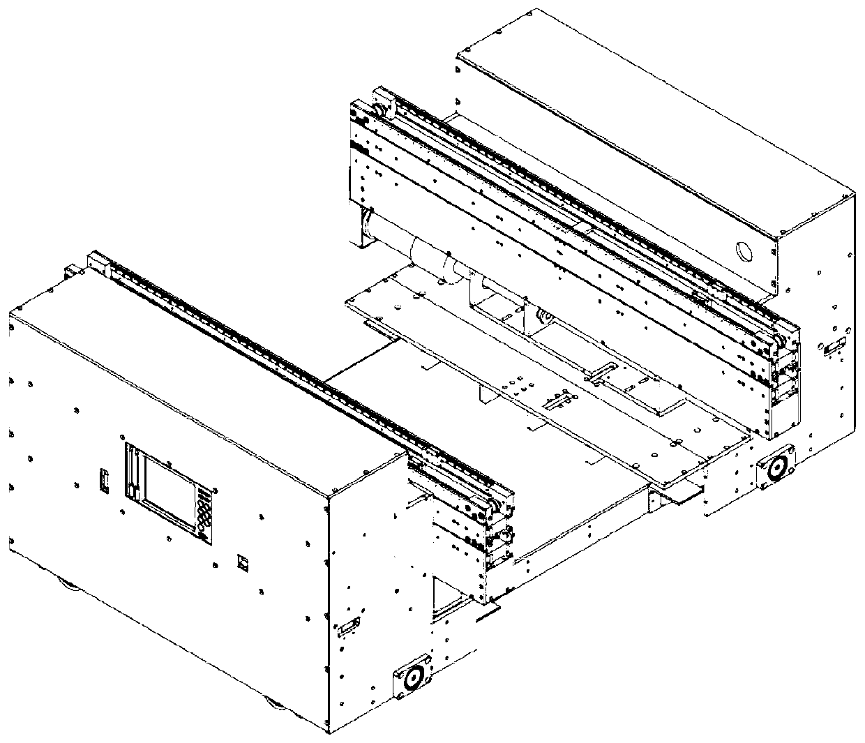 Three-dimensional warehouse plate handling robot