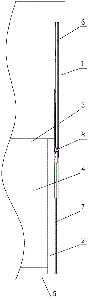 Stable structure for furniture drawers