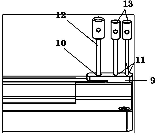 Preparation device of aircraft composite material fuselage wall panels and preparation method thereof