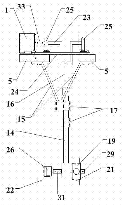 Stamping mechanism of automatic stamping machine