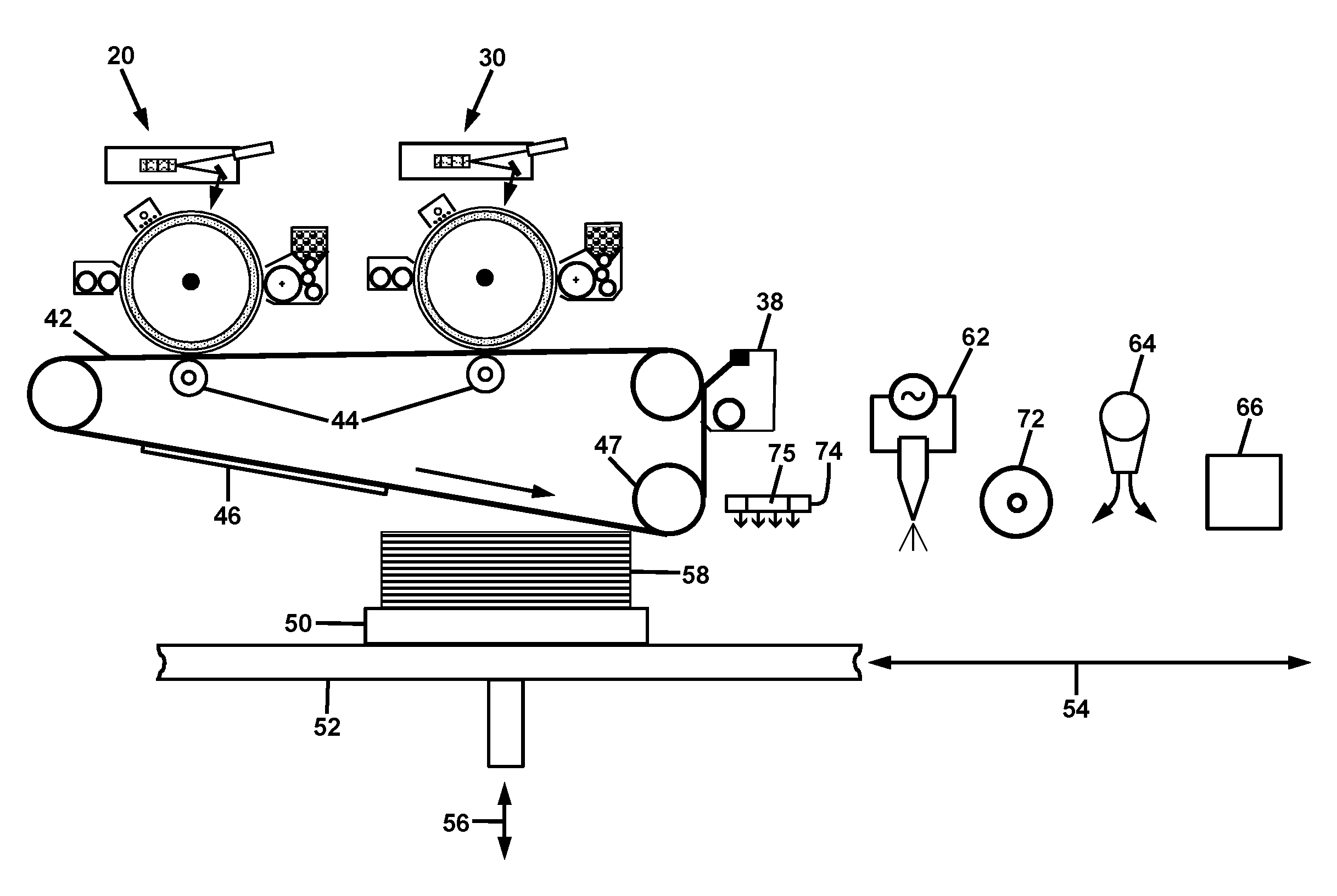 Fabrication of 3D objects via electrostatic powder deposition