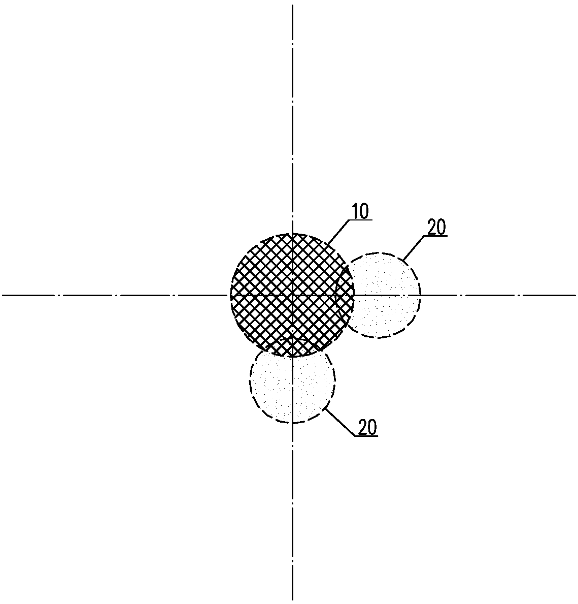 A semi-mechanical hole-forming method for super-large-diameter hard rock cast-in-place piles