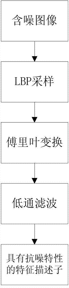 Robustness feature description method for images with noise