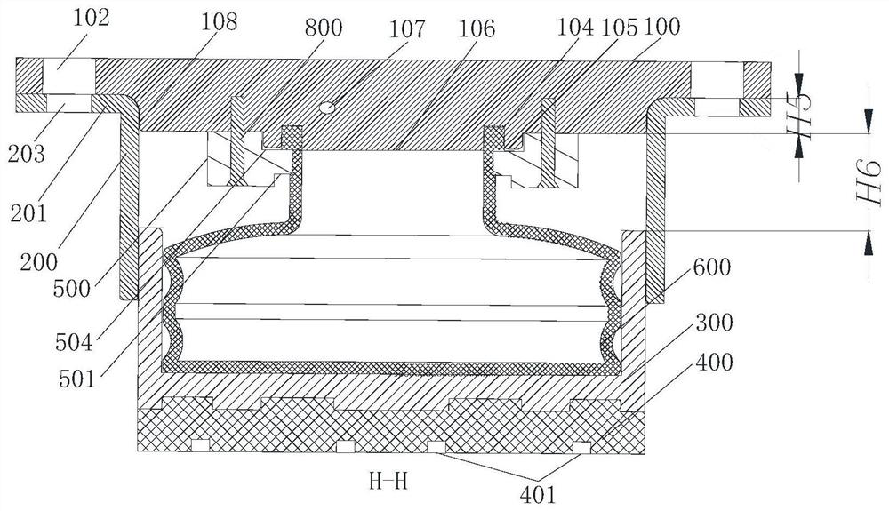 A foot for household appliances and household appliances