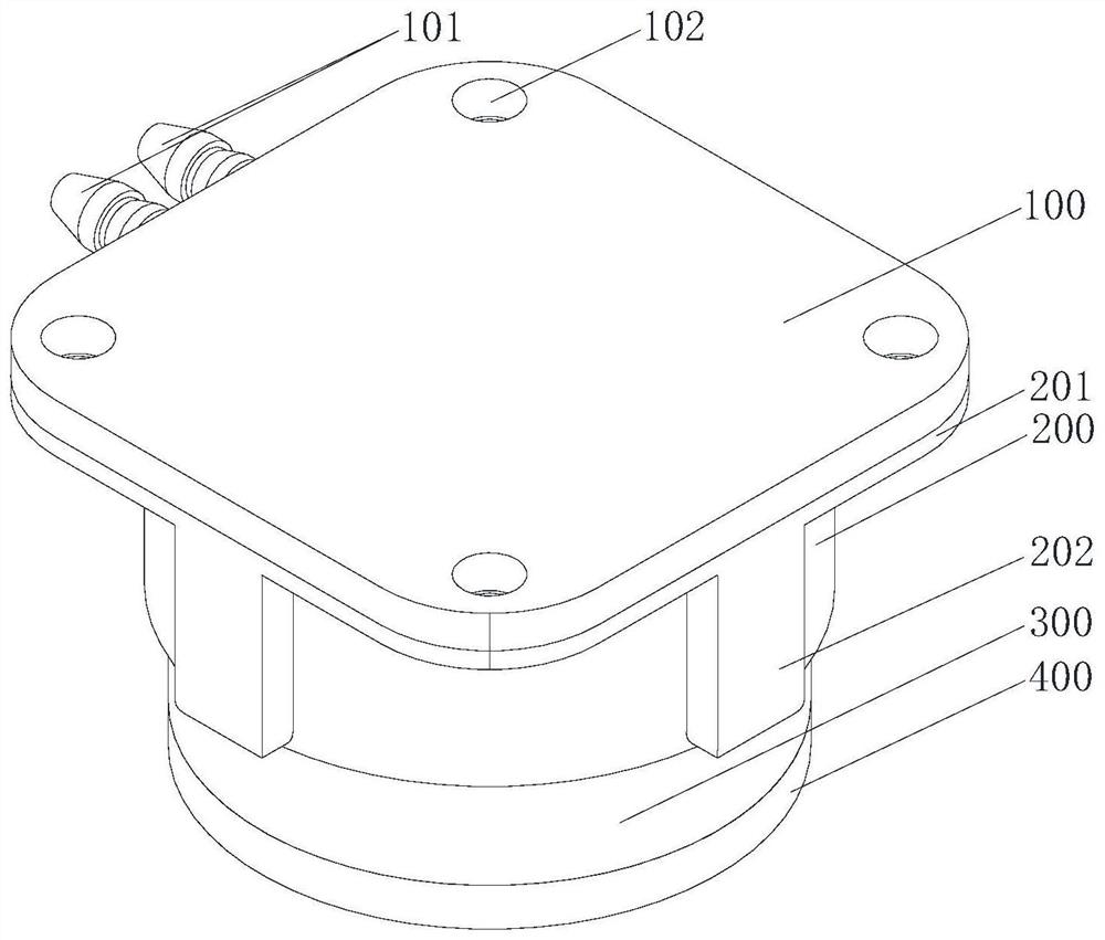 A foot for household appliances and household appliances