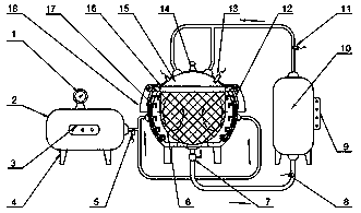 Pulsating pressure pickling platform