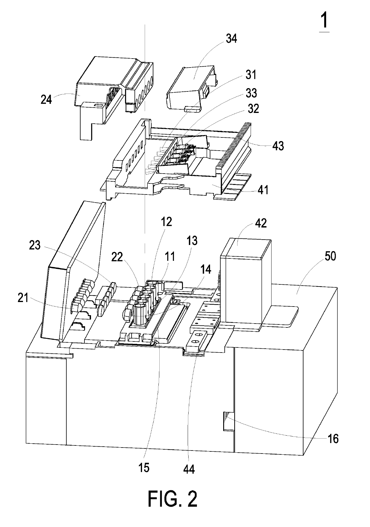 Fluorescence detection instrument