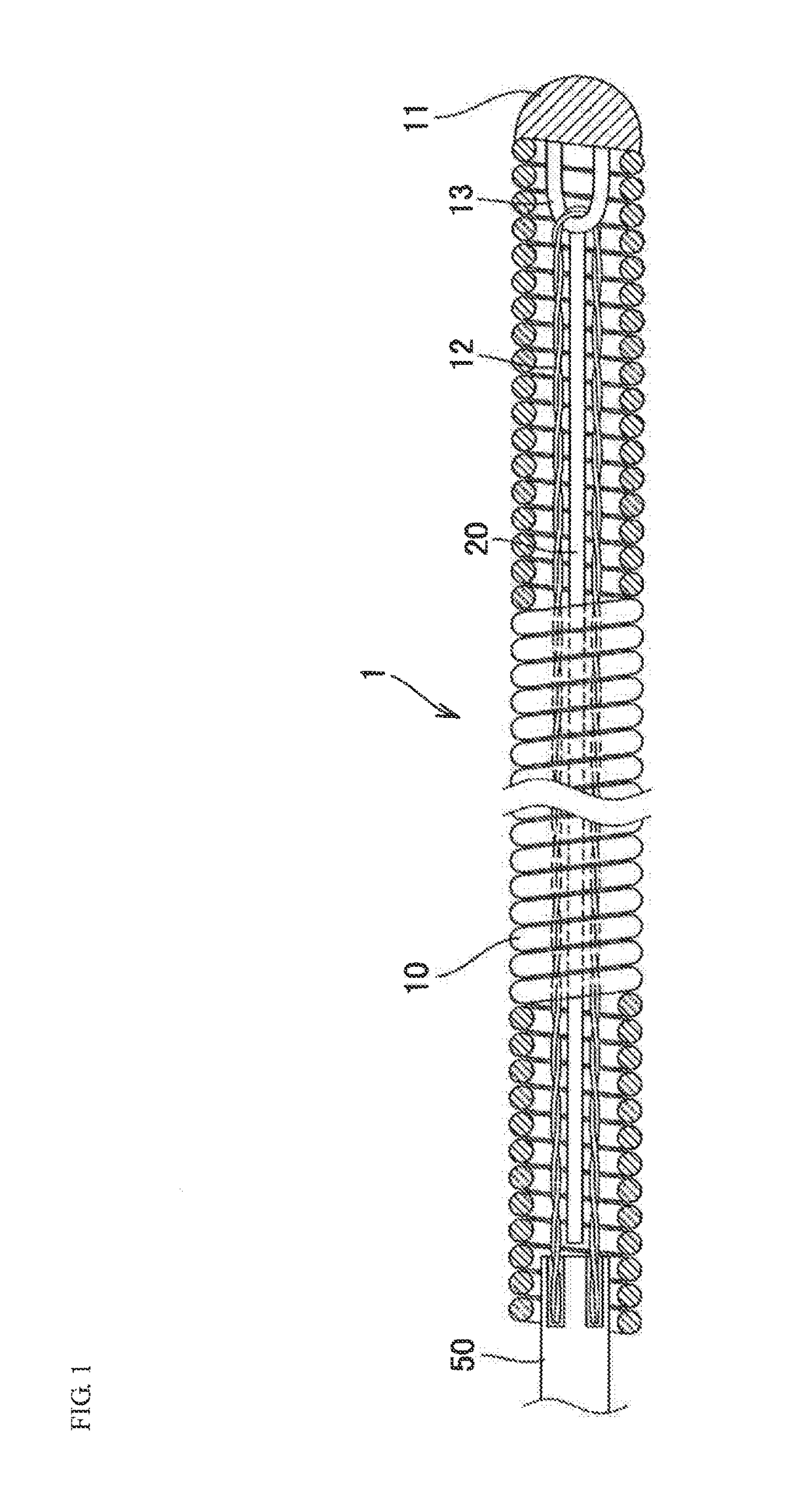 Vascular embolization device and production method therefor