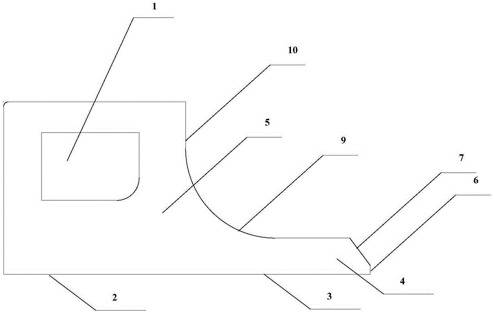 Building block material unit and butt joint structure thereof