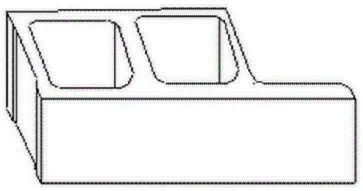 Building block material unit and butt joint structure thereof