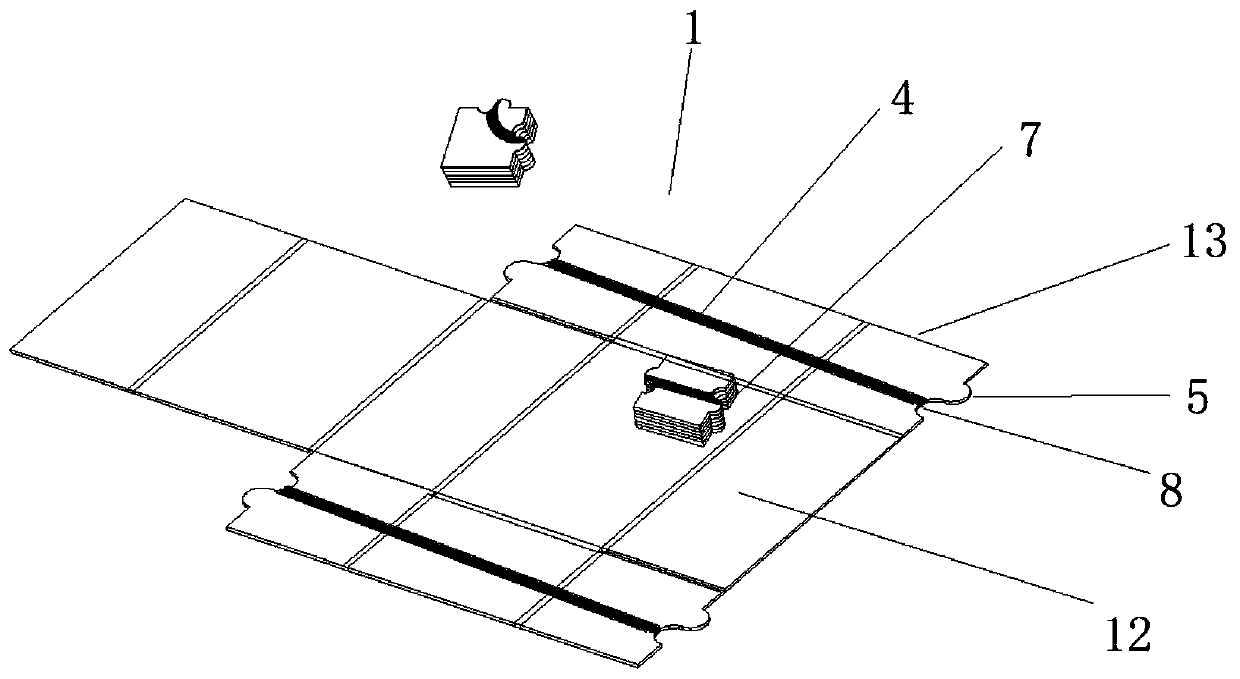 Assembled toy rail and toy car applied to assembled toy rail